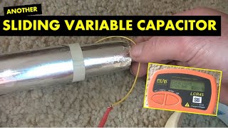 Electronics on the floor: Another sliding variable capacitor
