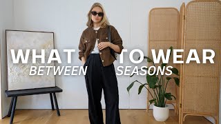 TRANSITIONAL LOOKS FOR INBETWEEN SEASONS | WINTER TO SPRING OUTFIT IDEAS