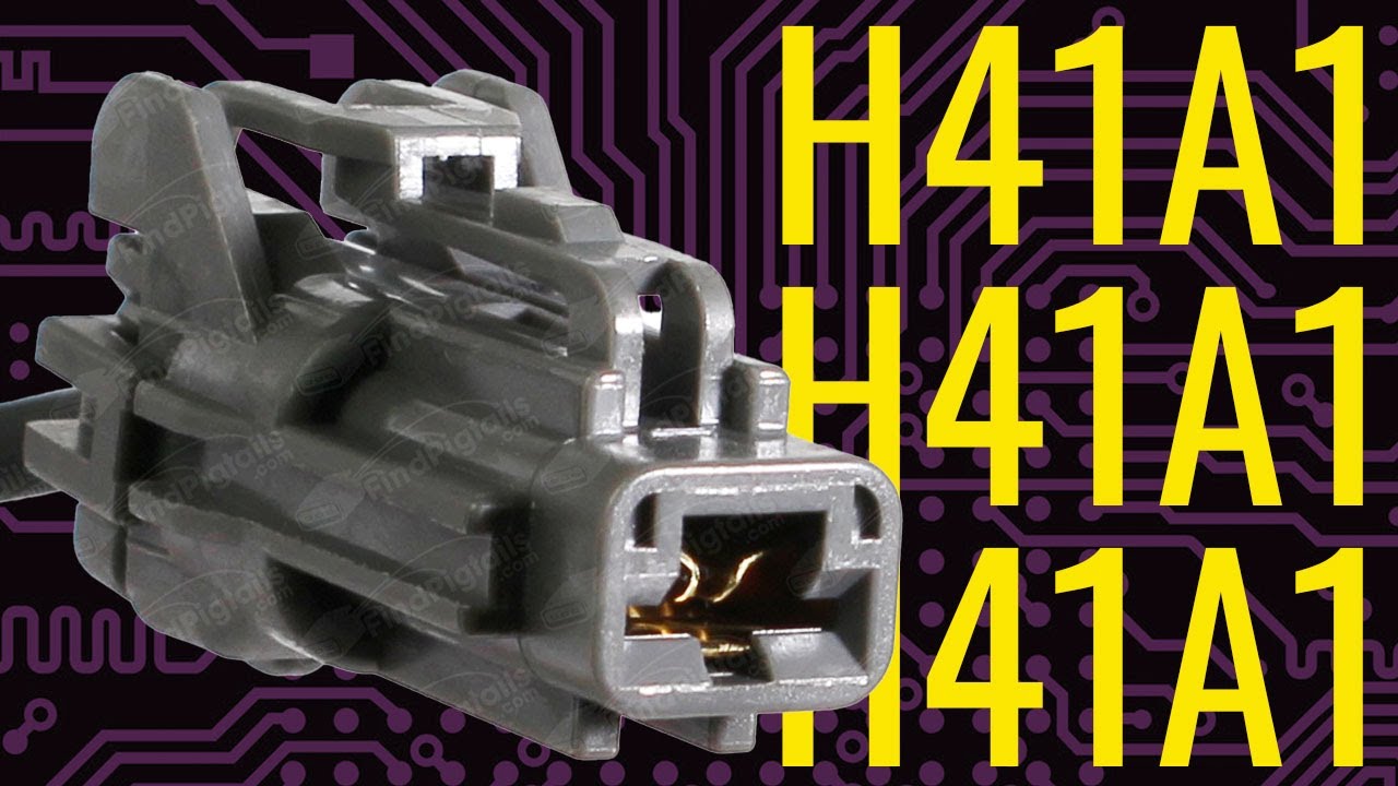 A 1 Pin Automotive Pigtail Connector, H41A1