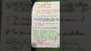 Voltage Bootstrapping Based Objective Question # 1