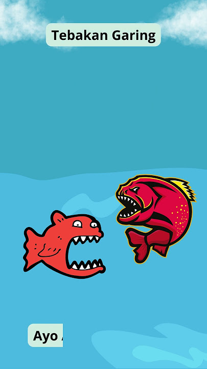 Ikan Apa Yang BIsa Ketawa? #tebakanreceh #tebakangaring #ikanpiranha