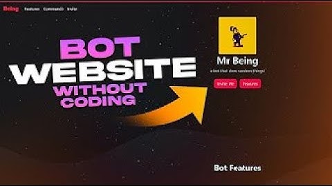 Make Your Own Bot Site/Dashboard Without Coding in 2022