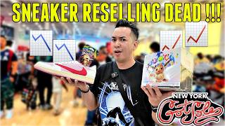 SNEAKER RESELLING IS DEAD?! 😳 Cards Are TAKING @GotSole GOT SOLE NEW YORK