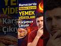 Neden ramazanda yemek videolari karşimiza çikiyor #ramazan #oruç #keşfet #shorts #bilgivideosu