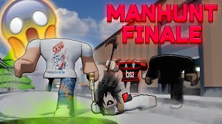 BEST MM2 Glitcher VS 3 Hunters [MANHUNT FINALE]