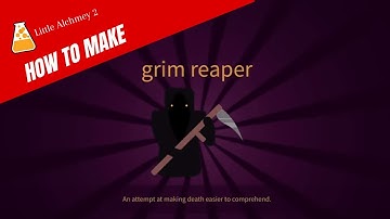 Little Alchemy 2- How To Make Grim reaper