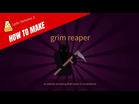 Little Alchemy 2- How To Make Grim reaper