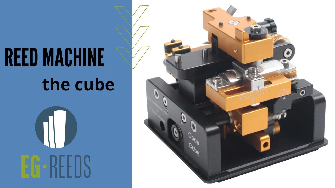 The cube profiling oboe reed machine demo by Reeds Machines YouTube