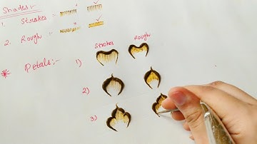 Sehreen Henna classes day32|learn types of petals and their shading#simplemehndi #mehandi#easymehndi