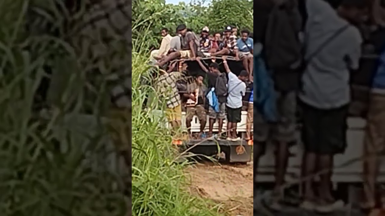 Bogia, Madang Province ???????? take risk while traveling to Mikarop village ???????????????? 