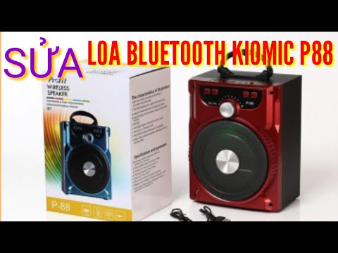 SỬA LOA BLUETOOTH KIOMIC P88.KHÔNG SẠC ĐƯỢC.CÁCH HÀN LỔ SẠC CHẮC .HOW TO WELD THE CHARGER.