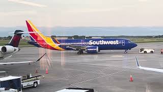 Southwest Airlines Boeing 737-800 Pushing Back From The Gate At Rochester ROC