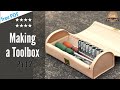 leather craft Making a Toolbox　part2 革の工具箱　後編