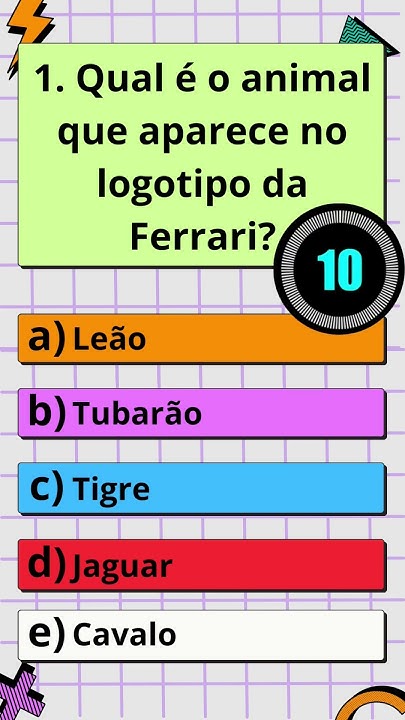 QUIZ - Conhecimentos Gerais - APRENDA na real