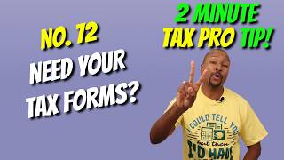 How To Get Missing Tax Documents To File Your Tax Return | 2 Min Tax Pro Tip