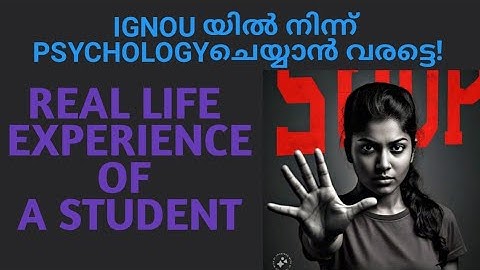 IGNOU| MA Psychology Really Worth or Not? @RC-hi9zr