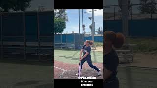 Apple Julien 2031 Softball Skills Video (recorded in 2026)
