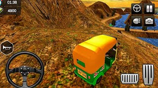 Uphill Tuk Tuk Crazy Rickshaw#7। Crazy Futuristic Tuk Tuk Crazy Rickshaw। Mountain Auto Tuk Tuk#mom screenshot 5