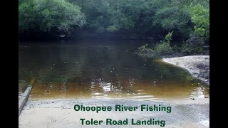 Ohoopee River Fishing Trip  Redbreast Toler Road Landing