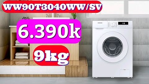 Máy giặt samsung 9kg cửa ngang giá bao nhiêu