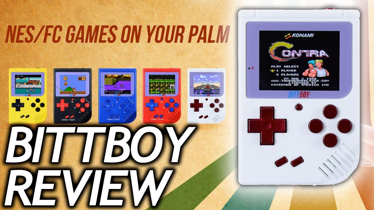 Bittboy Handheld Console Review (Reupload) | JKB - YouTube