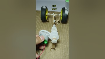 How 1st to 5th gear works in a car #project #experiment #tech #greenenergydcmotor