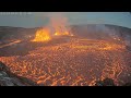 June 7, 2023 — Video of eruption onset in Halemaʻumaʻu