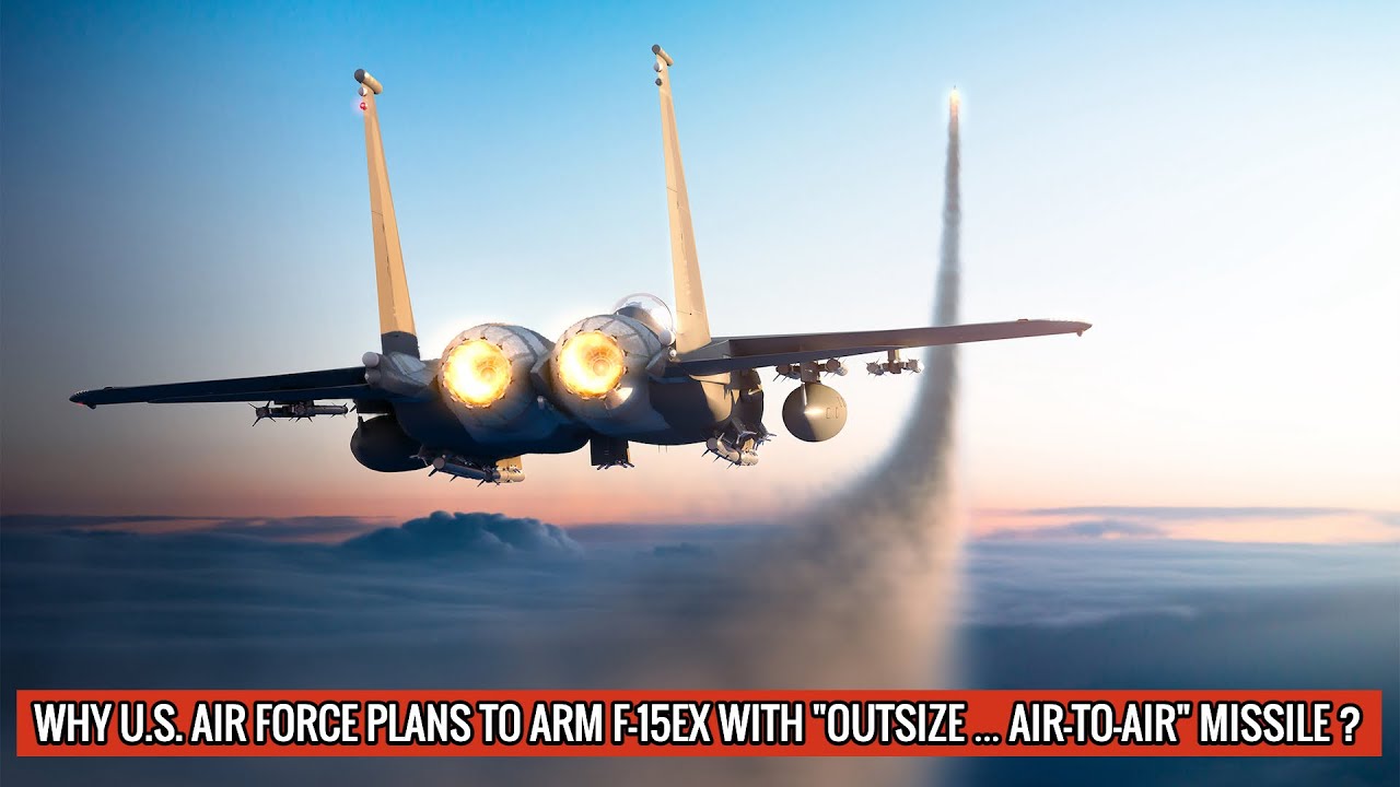 F 15EX to be armed with outsized long range airtoair missile