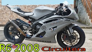 Yamaha R6 2008 Circuitera,los extras en el video