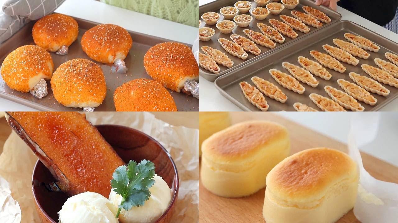 Satisfying Relaxing Video|Chicken drumstick bread Recipe|Asmr|Tiktok