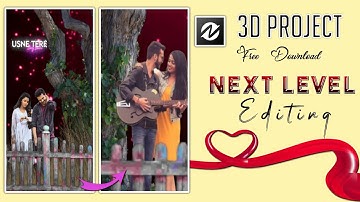 valentine day 3D video editing Like Node video 2022 | 3d status | 3d valentine day video editing