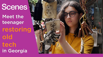 Scenes: Meet the 13-year-old restoring old Soviet tech in Georgia