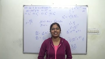 Q21 IIT JAM Mathematical Statistics 2019 in Hindi