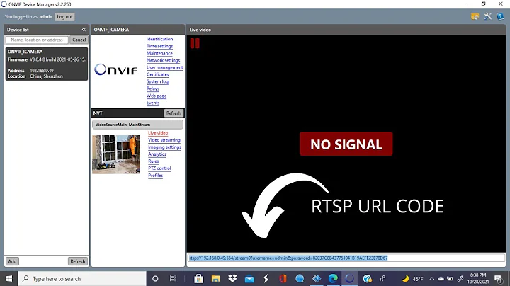 How to Get the RTSP URL from IP Cameras
