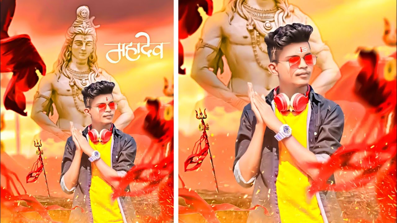 Mahashivratri photo editing | shivratri photo editing picsart | picsart shivratri photo editing 2021