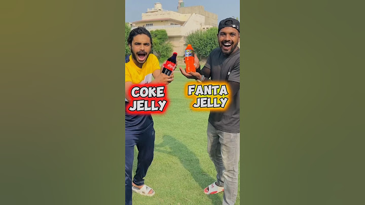 Edible Coke Jelly Vs Edible Fanta Jelly ?? Which One Will Melt First? #shorts
