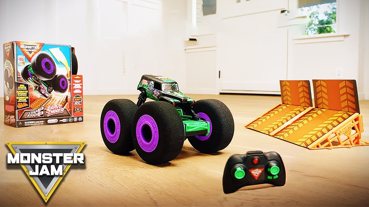 Monster Jam Ramp Champ RC Monster Jam YouTube