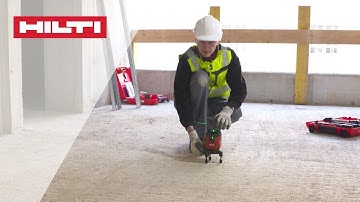 HOW TO use the HILTI PM 40-MG Green multiline laser to align drywalls