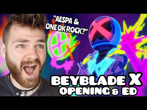 First Time Reacting to "BEYBLADE X Opening & Ending (1-2)" | New Anime Fan!