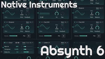 Absynth 6 by Native Instruments (No Talking)