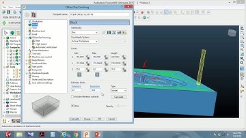 Autodesk Delcam Powermill Ultimate 2017 Basic Tutorial 14 (OPTIMISED Z CONSTANT & OFFSET FINISH)