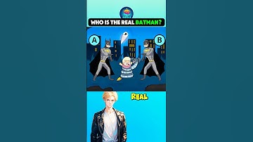 Who is the real Batman? #riddlechallenge #riddleoftheday #enigma #logicpuzzles #riddle #brainteasers