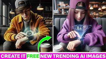 How To Create New Trending AI Images 2024 using | Microsoft Bing |