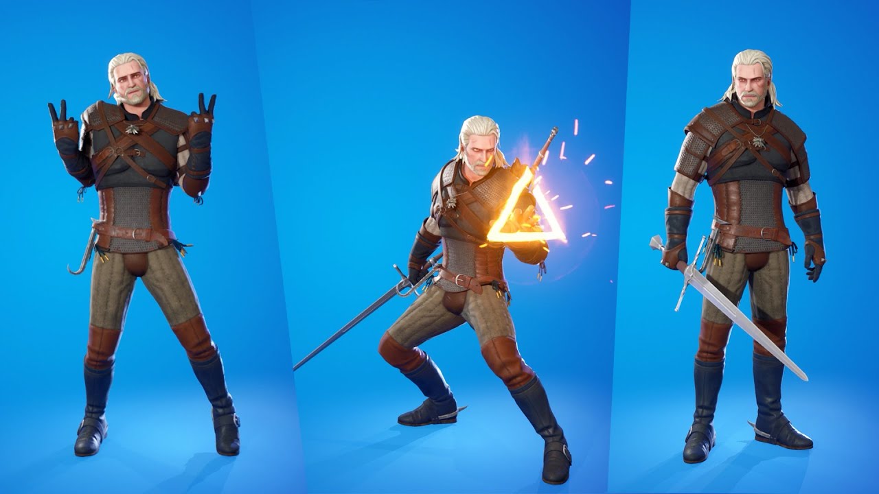 Fortnite: Como jogar com Geralt de The Witcher