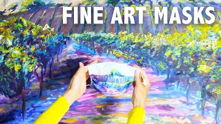 FACE MASKS FOR SALE -- French Impressionist Fine Art Style - $16 each | Cloth Washable Made in USA