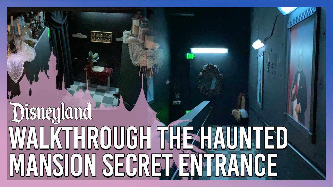 How to use the Haunted Mansion's new 'secret' entrance at Disneyland — but  you better hurry – Orange County Register