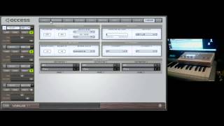 Access Virus TI Snow 1.2 - Hardware Panel Overview