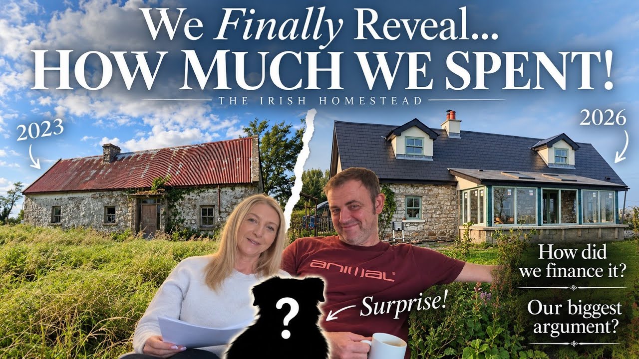 How Much Did Our Dream Irish Cottage REALLY Cost Us?