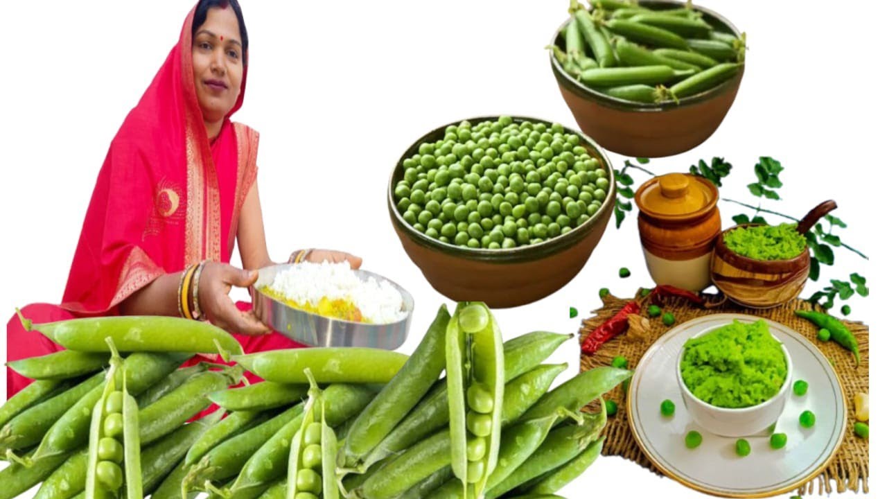 हरे मसालो से बनाए मटर का निमोना बनाने की आसान विधि।Up famous Matar ka nimona ।Aaloo matar ki sabzi 