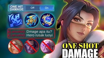 Luo Yi Insane Burst Damage | Build Luo Yi 1 Hit | Luo Yi Best Build Top 1 Global 2023